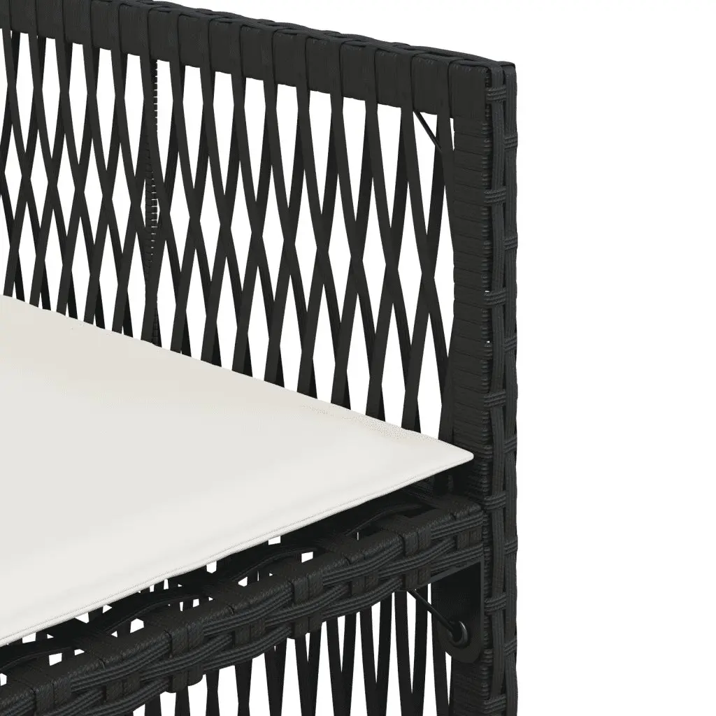 9 Piece Garden Dining Set for Outdoor Use