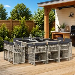 Versatile 11-Piece Outdoor Furniture Set for Your Patio