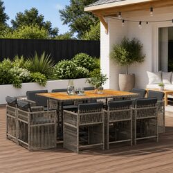 Perfect for Outdoor Gatherings: 11-Piece Dining Set