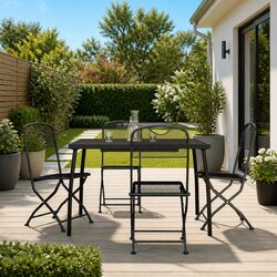 Versatile 5-Piece Outdoor Dining Set for Any Patio