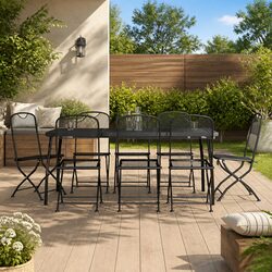 Practical 9-Piece Outdoor Dining Set for Your Home