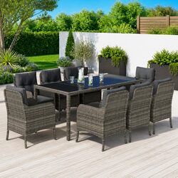 Perfect 9-Piece Garden Set for Outdoor Dining