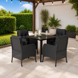 Functional 5-Piece Outdoor Dining Set for Gatherings