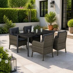 Versatile 5 Piece Garden Set Perfect for Outdoor Dining