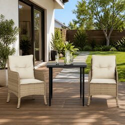Perfect for Gardens: 3 Piece Outdoor Dining Set