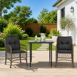 Comfortable Outdoor Bistro Set - Perfect for Any Space
