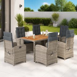 Versatile 7 Piece Garden Dining Set for Any Outdoor Setting
