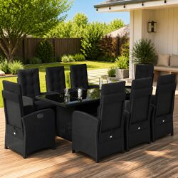 Practical 9 Piece Outdoor Dining Set for Your Home