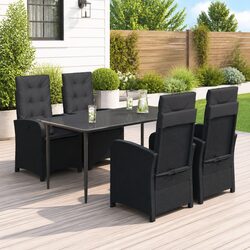 Versatile 5 Piece Garden Dining Set for Outdoor Enjoyment