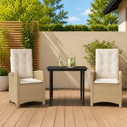 Perfect for Garden Gatherings: 3 Piece Dining Set