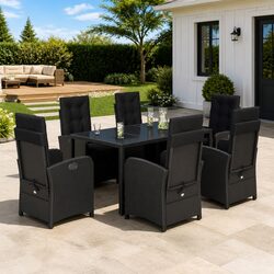 7-Piece Dining Set for Outdoor Use