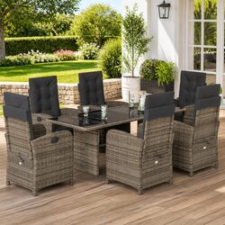 Versatile 7 Piece Dining Set for Any Outdoor Setting