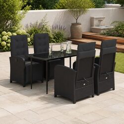 Ideal 5 Piece Dining Set for Garden or Balcony Use