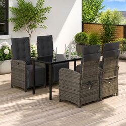 5 Piece Outdoor Dining Set for Versatile Use