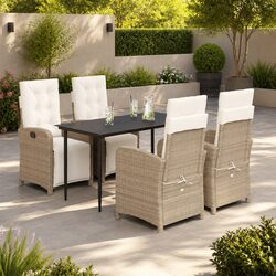 Versatile 5-Piece Dining Set for Outdoor Living