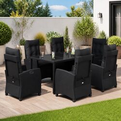 7 Piece Garden Set for Outdoor Spaces