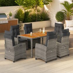 Versatile 7 Piece Garden Dining Set for Any Outdoor Setting