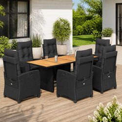 Versatile 7-Piece Garden Dining Set for Every Occasion