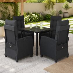 Practical 5-Piece Dining Set for Your Outdoor Area