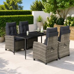 Versatile 5-Piece Outdoor Dining Set for Any Space