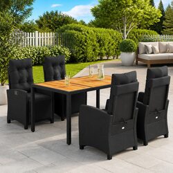 Practical 5 Piece Garden Dining Set for Everyday Use