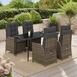 Practical 5-Piece Garden Dining Set for Your Home