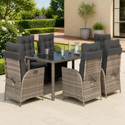 Versatile 7 Piece Garden Dining Set for Outdoor Living