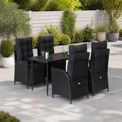 Versatile Outdoor Dining Set: 5 Pieces for Relaxed Gatherings