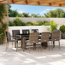 Practical 9-Piece Outdoor Dining Set for Any Occasion