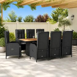 Ideal 9 Piece Outdoor Dining Set for Your Garden