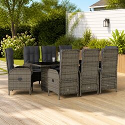Perfect Addition for Outdoor Dining Spaces: 9-Piece Set