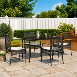 Comfortable 5-Piece Outdoor Dining Set for Any Space