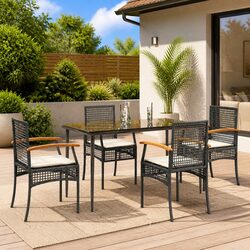 Functional 5-Piece Garden Dining Set for Your Home