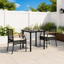 Functional 3 Piece Outdoor Dining Set for Every Patio