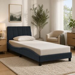 Practical Bed Frame with LED Lights for Modern Bedrooms