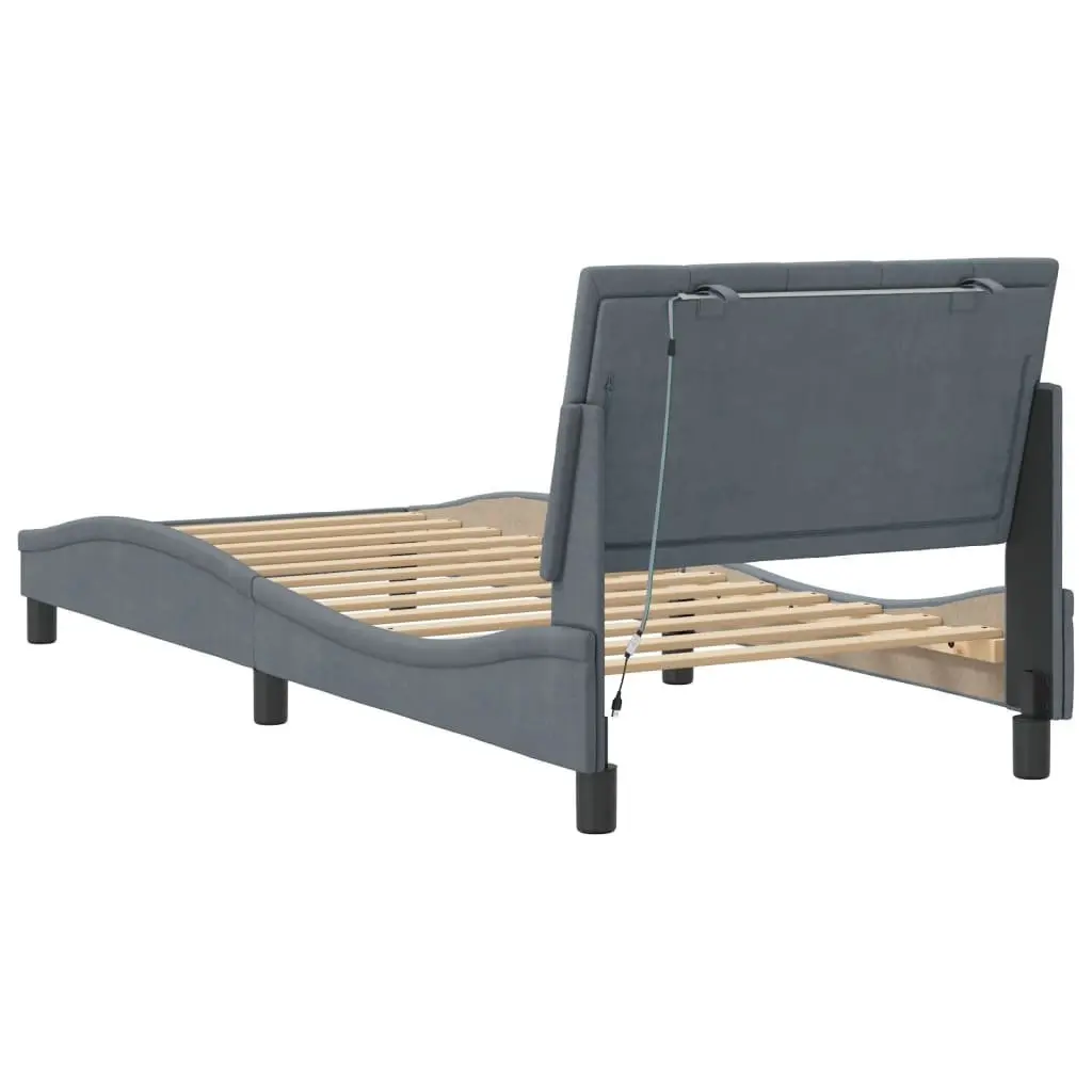 Bed Frame with LED Lights for Modern Bedrooms