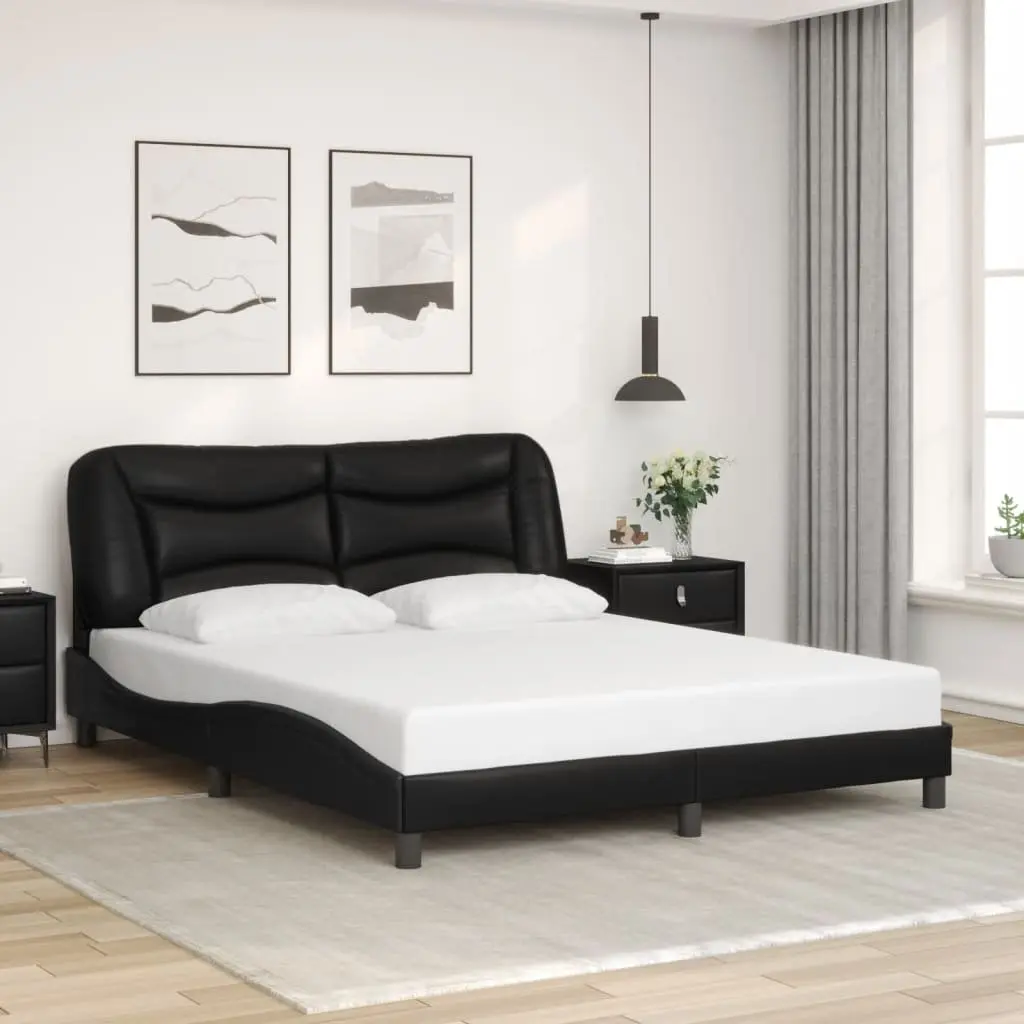 Bed Frame with LED Lights for Modern Bedrooms