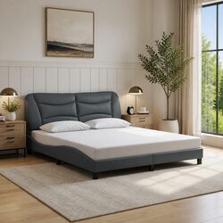 Practical Queen Bed Frame with LED Lights for Any Room