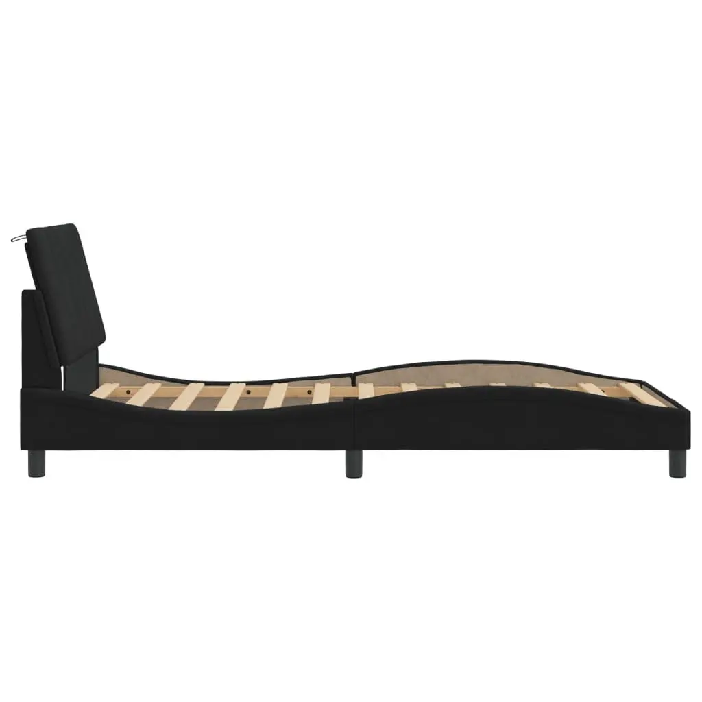 King Single Bed Frame with LED Lighting