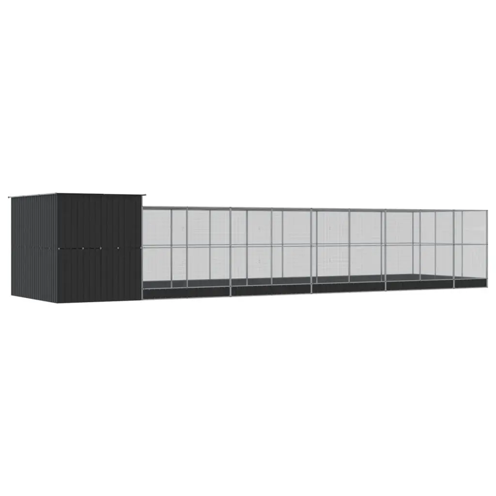 Large Steel Aviary with Extension for Various Pets