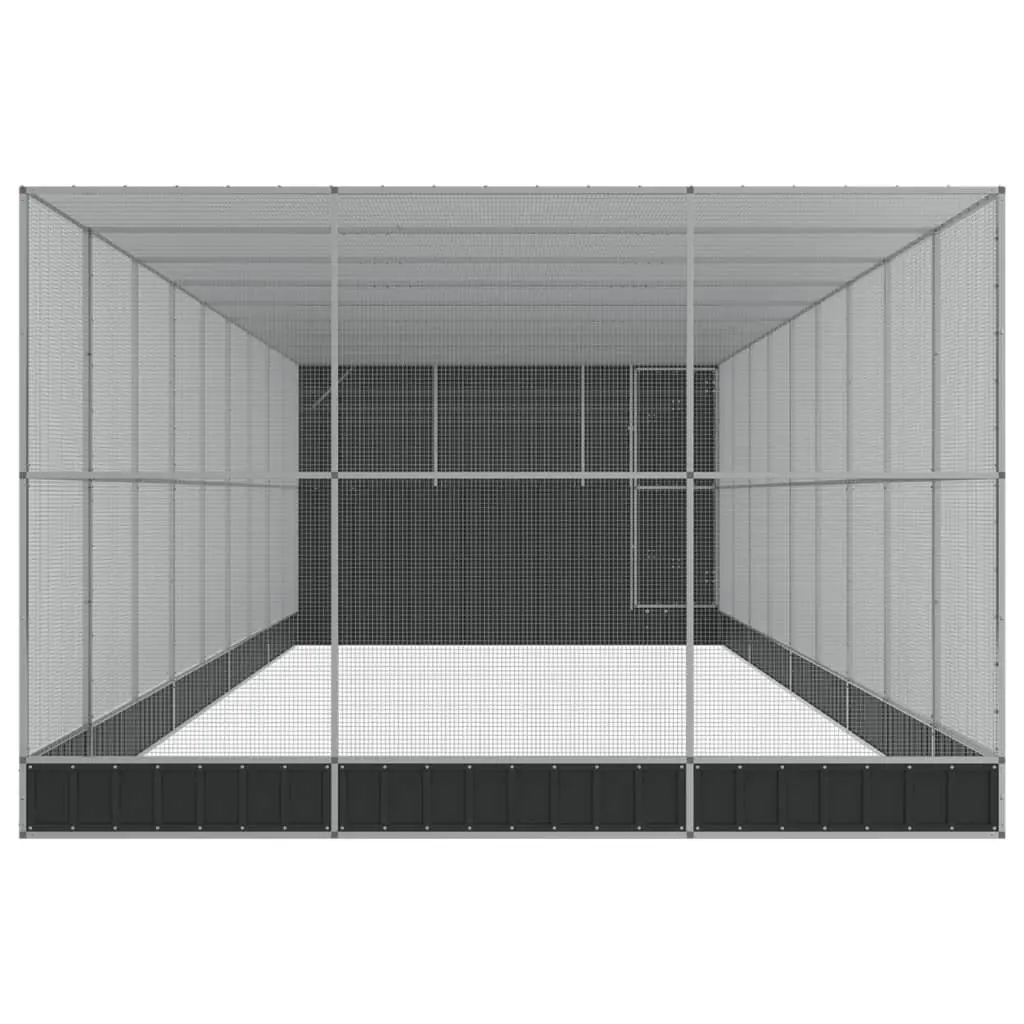 Large Steel Aviary with Extension for Various Pets