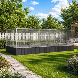 Aviary with Extension for Small Animals - Practical Outdoor Use