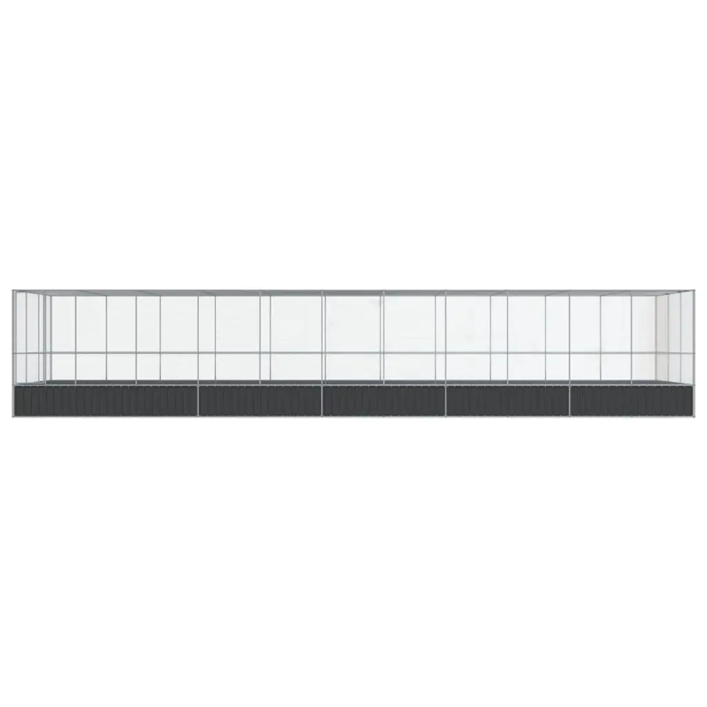 Aviary with Extension for Safe Outdoor Use 1139x307x212cm