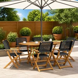 Practical Folding Garden Chairs Set of 6 for Any Home