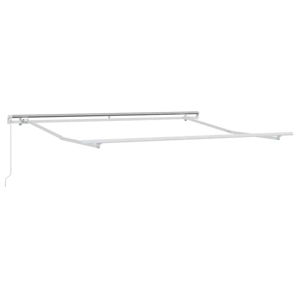 Retractable Awning Aluminium 300x250cm Anthracite White