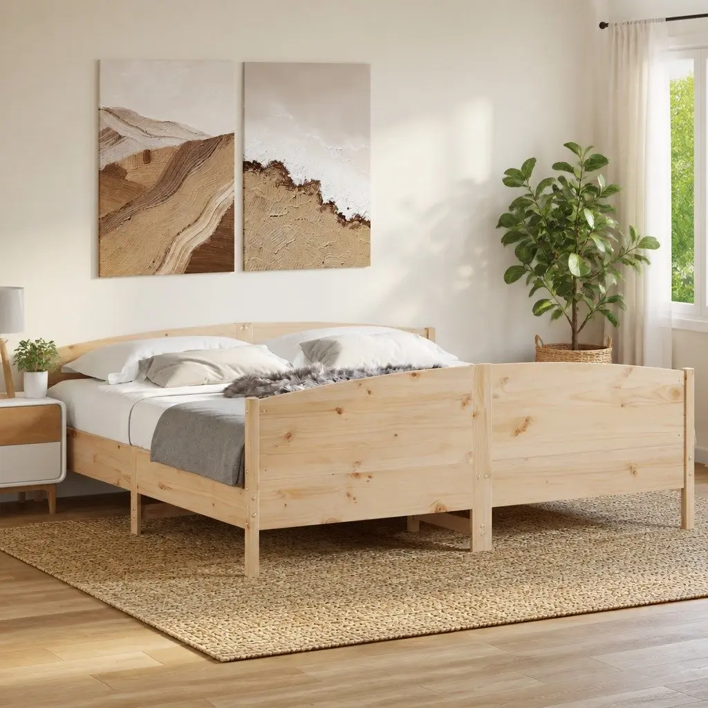 King Bed Frame for Comfort and Support