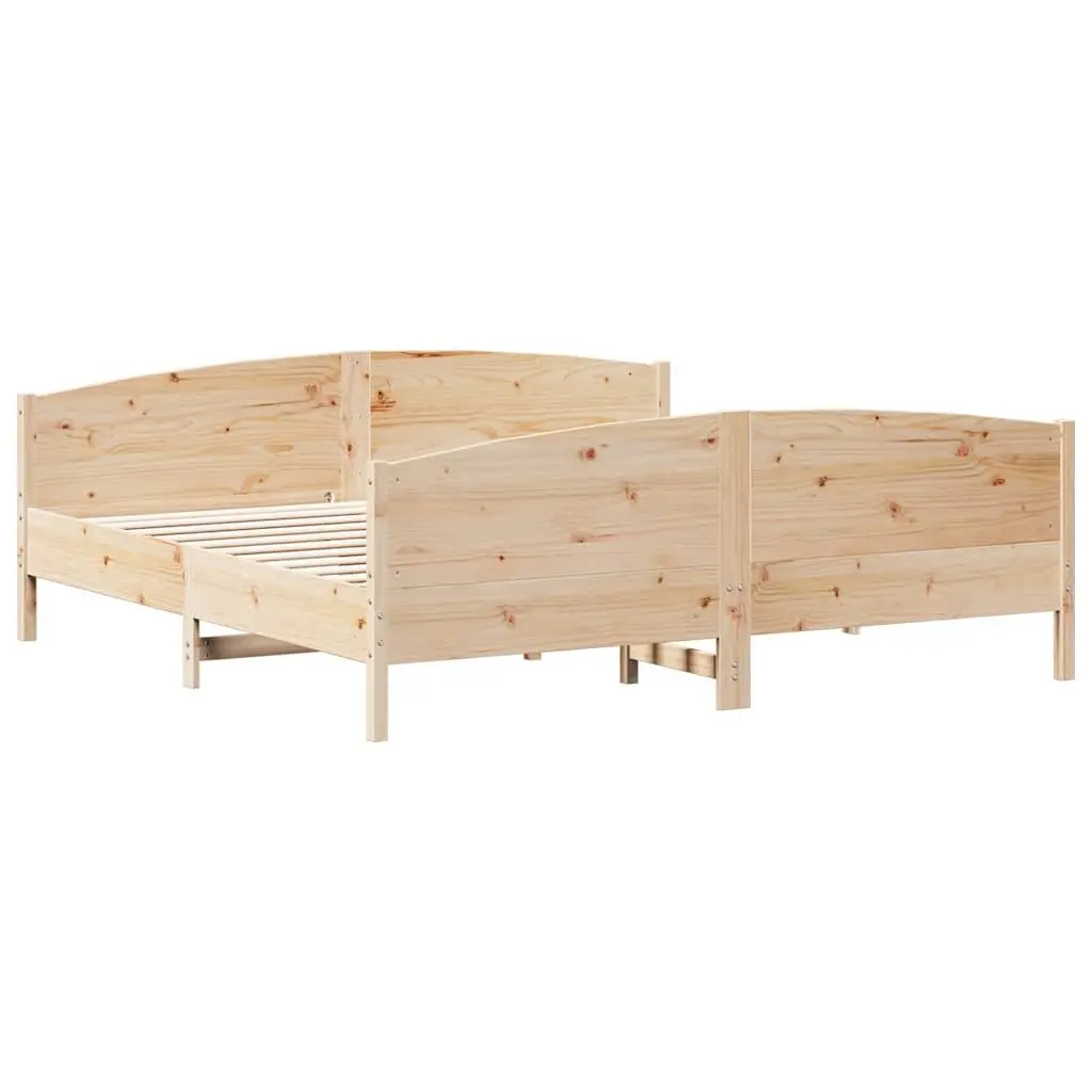 King Bed Frame for Comfort and Support