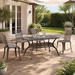 Versatile 5 Piece Outdoor Dining Set for Any Space