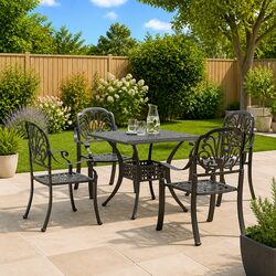 5-Piece Garden Dining Set for Outdoor Spaces