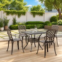 Ideal 5-Piece Set for Patios and Gardens